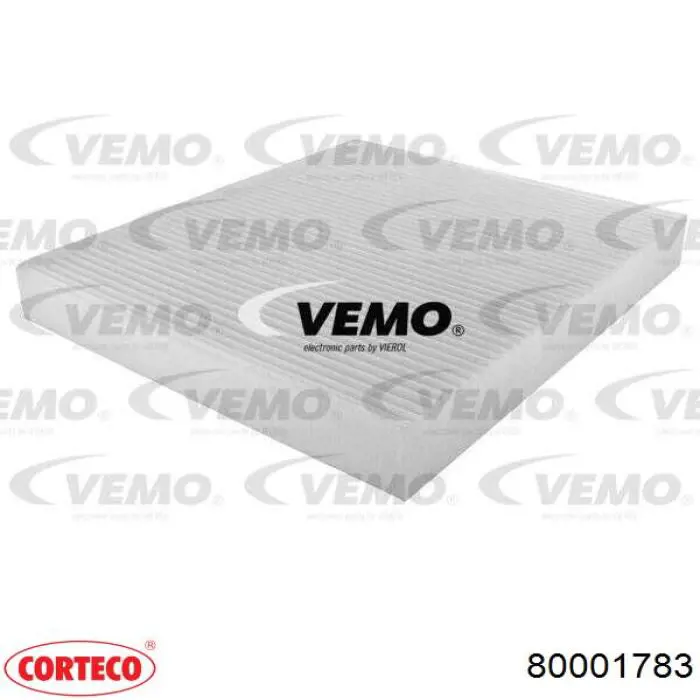 Фильтр воздушный отопителя Corteco 80001783 цена, от 4.84 USD