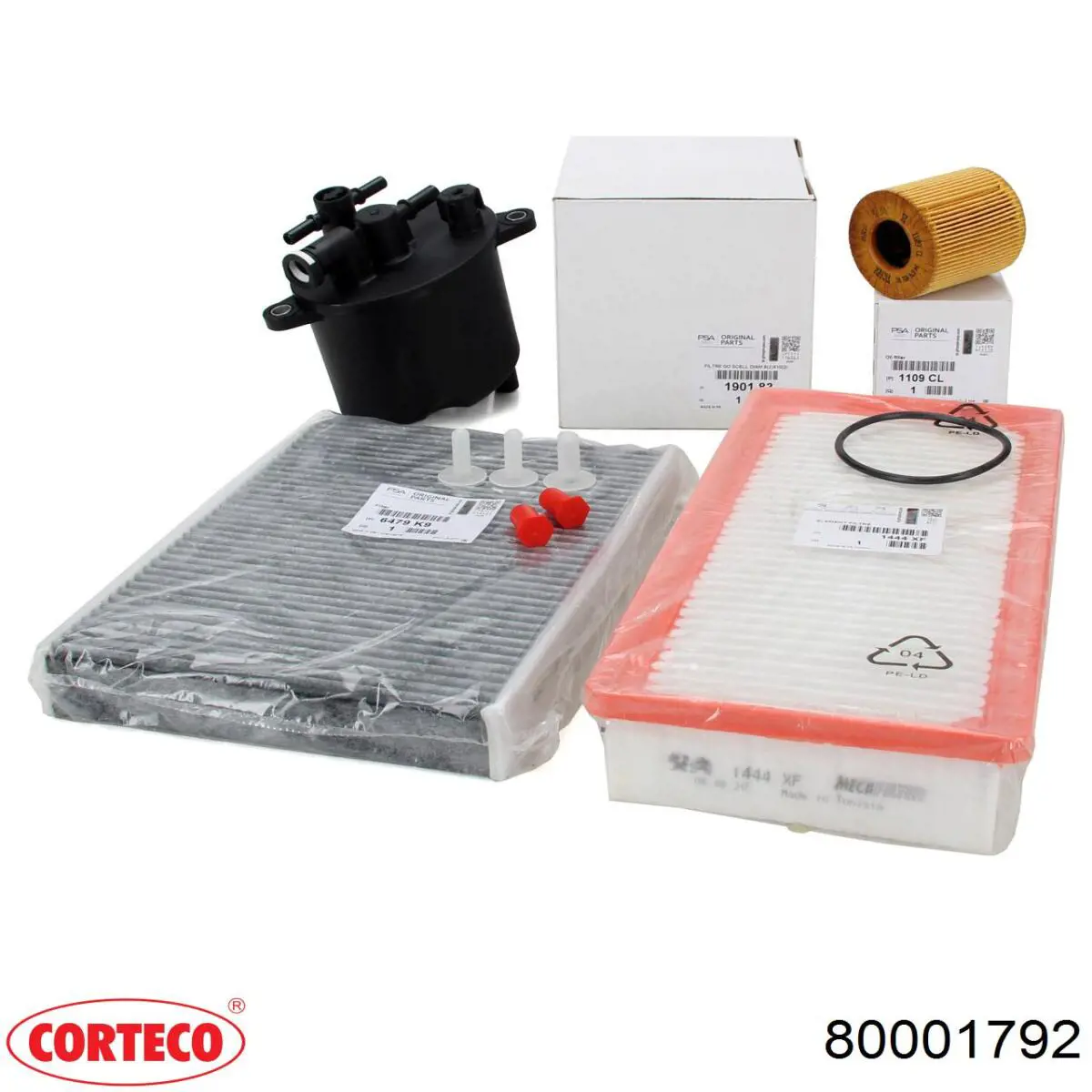 Фильтр воздушный отопителя Corteco 80001792 цена, от 15.22 USD