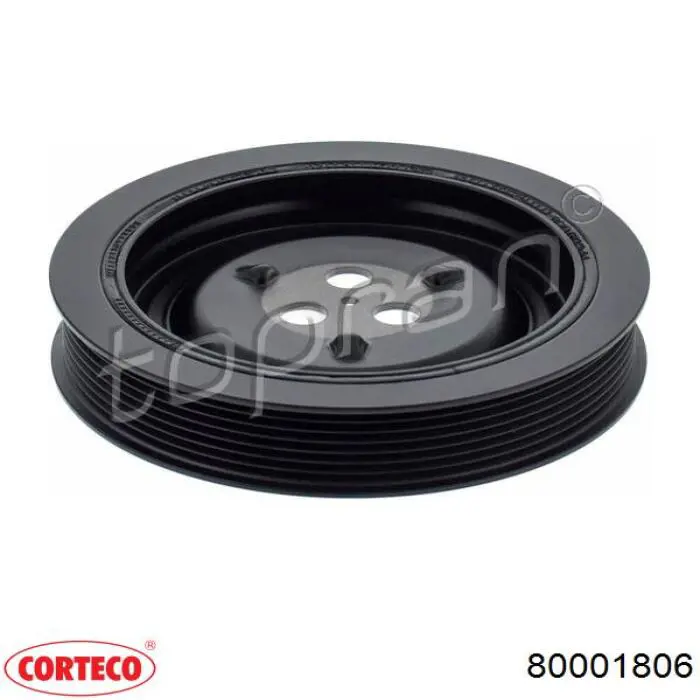 Шкив коленвала 80001806 Corteco