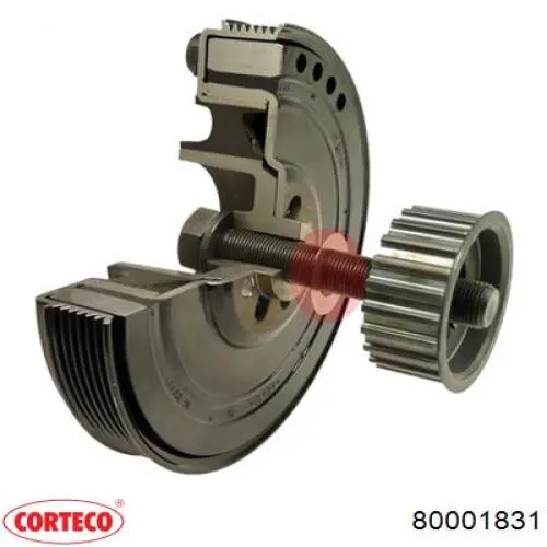 Шкив коленвала (демпфер) Corteco 80001831 цена, от 140.70 USD