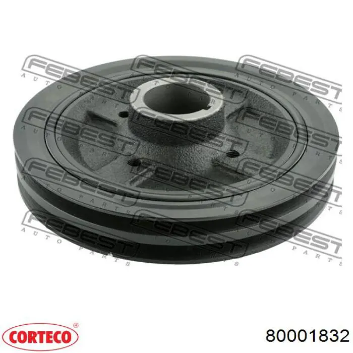 Шкив коленвала 80001832 Corteco