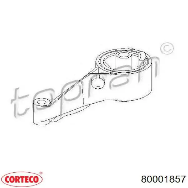 Передняя опора двигателя 80001857 Corteco