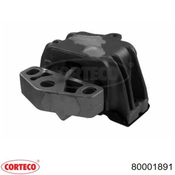 80001891 Corteco Подушка (опора) двигателя, левая