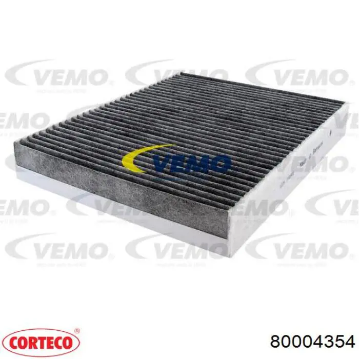 Фильтр воздушный отопителя Corteco 80004354 цена, от 29.14 USD