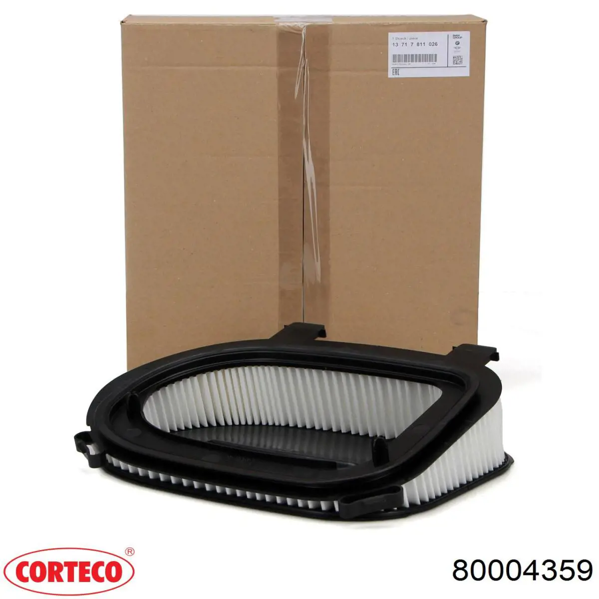 Фильтр салона 80004359 Corteco