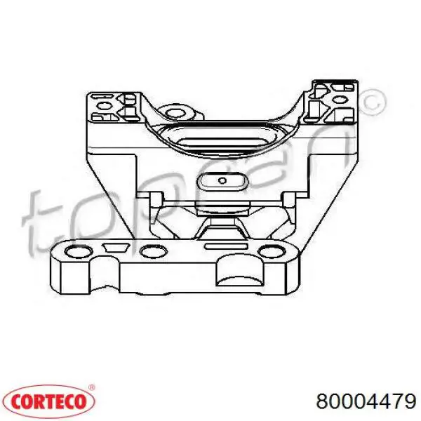 80004479 Corteco Правая подушка двигателя