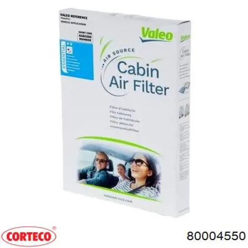 Воздушный фильтр салона Corteco 80004550