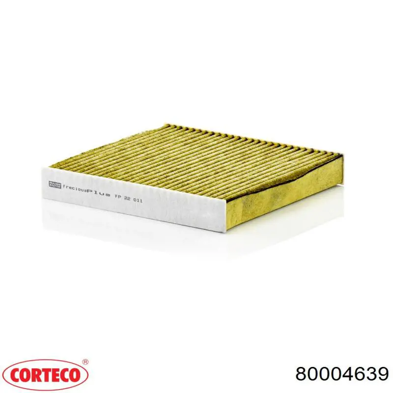 80004639 Corteco Внутрисалонный фильтр