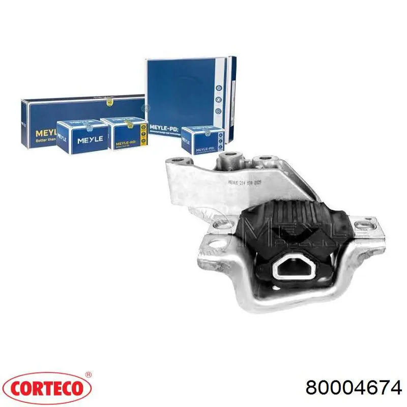80004674 Corteco Правая подушка двигателя