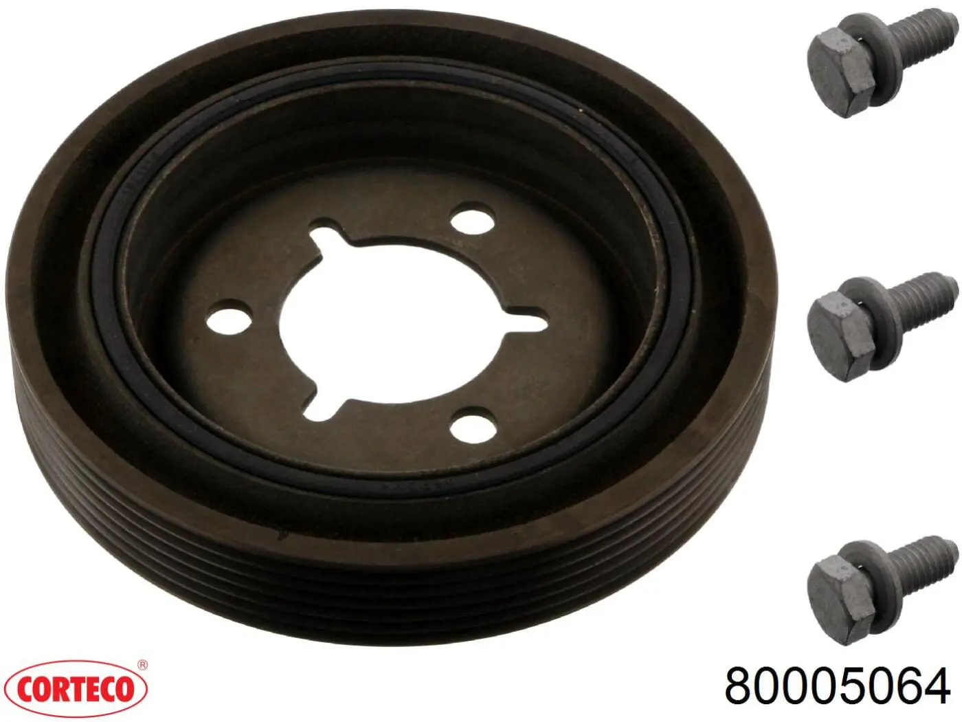 Шкив коленвала 80005064 Corteco