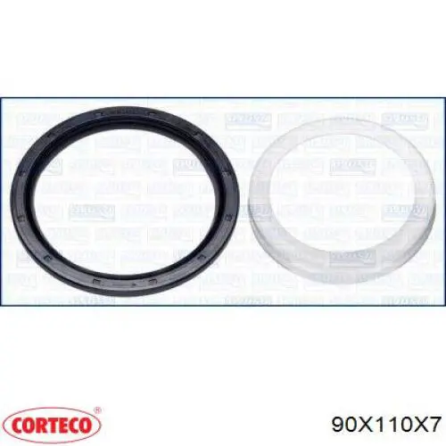 Сальник коленвала задний 90X110X7 Corteco