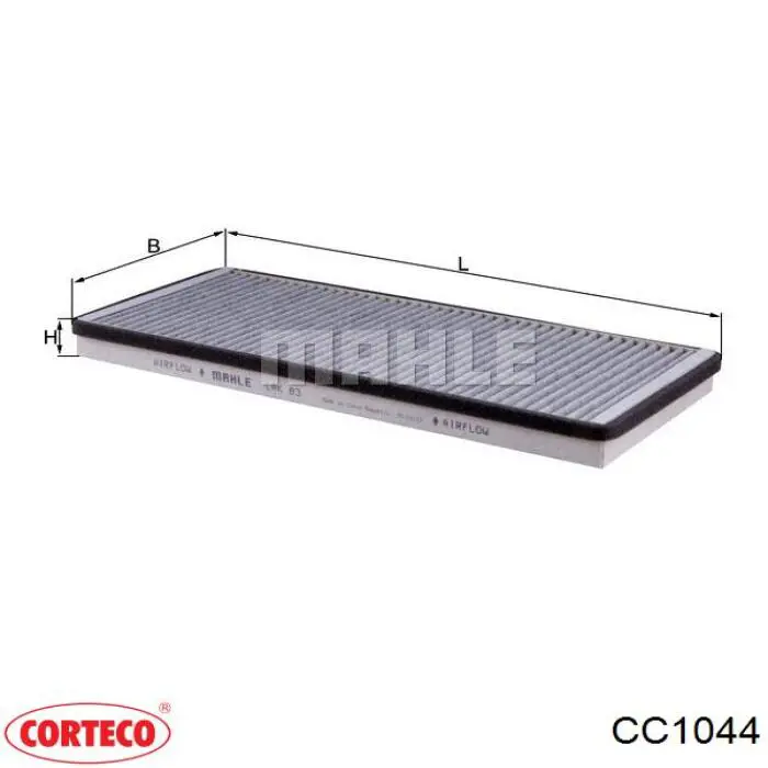 CC1044 Corteco фильтр салона