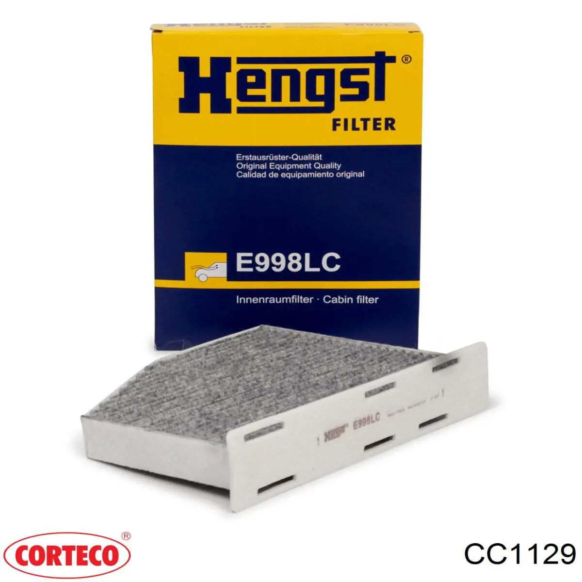Воздушный фильтр салона Corteco CC1129