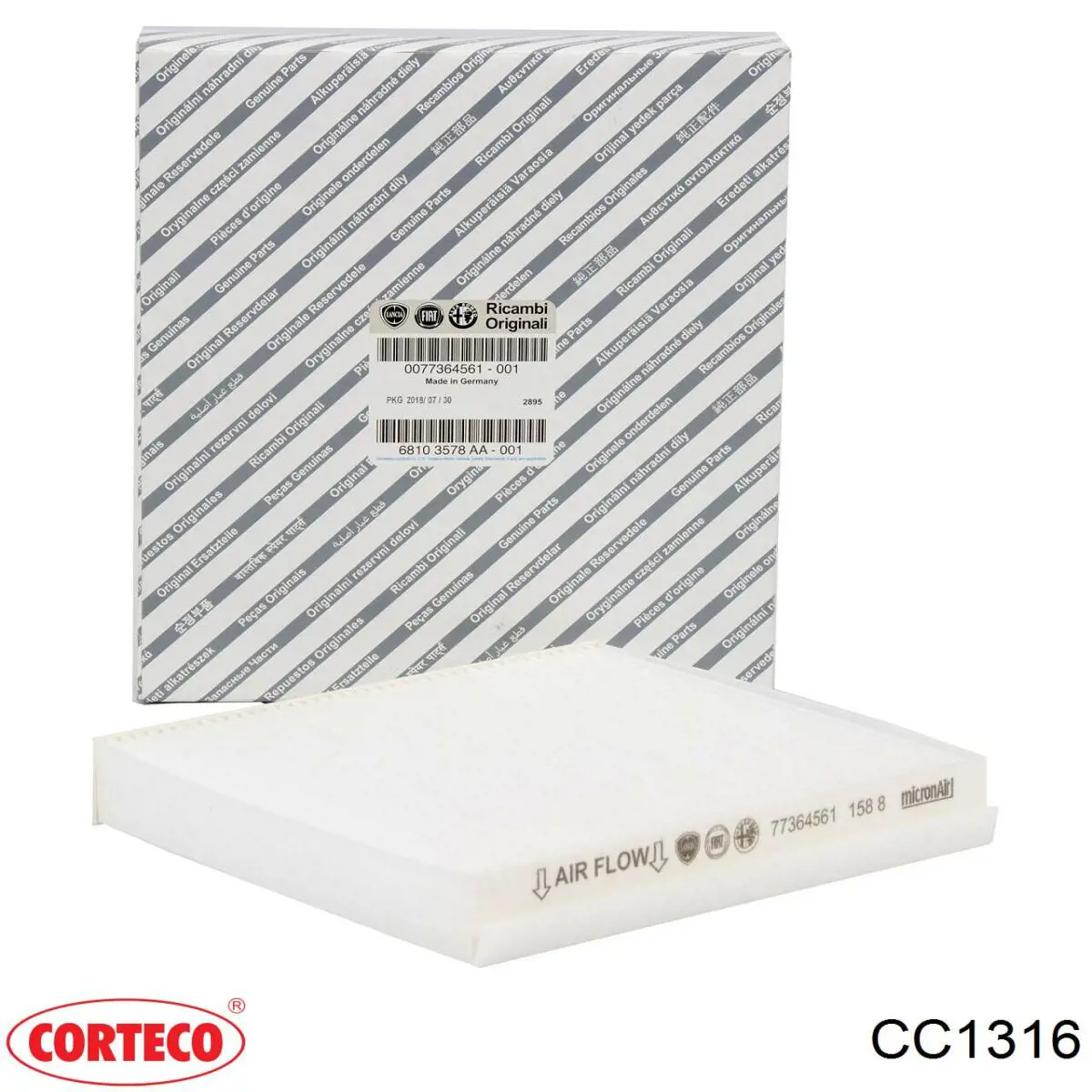CC1316 Corteco фильтр салона