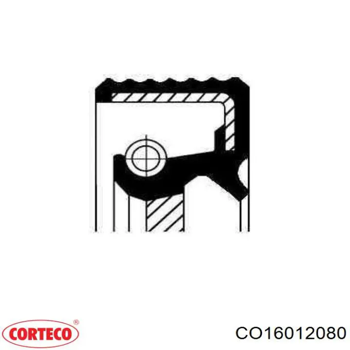 Сальник распредвала CO16012080 Corteco