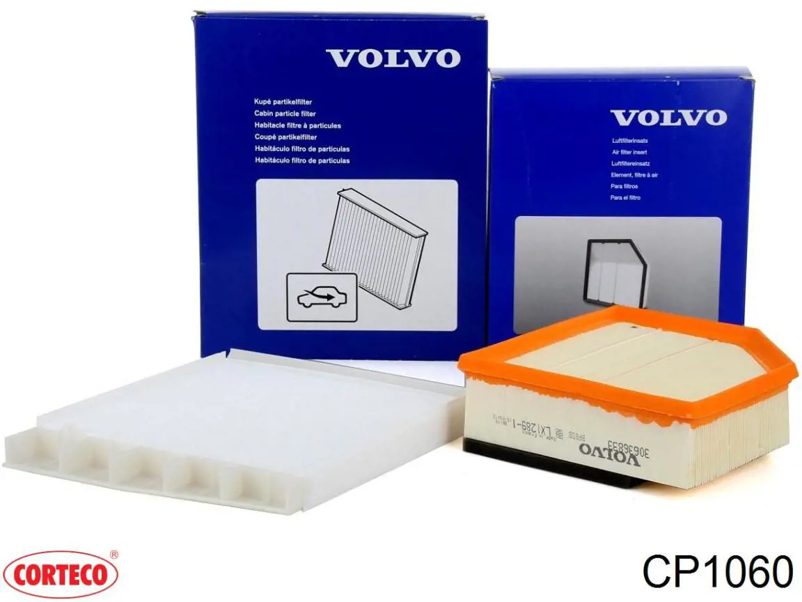 Купить CP1060 Corteco Фильтр салона угольный