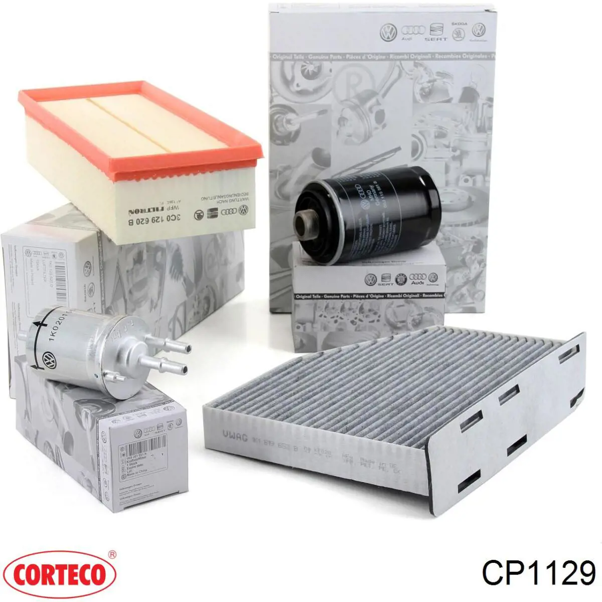 Фильтр салона CP1129 Corteco