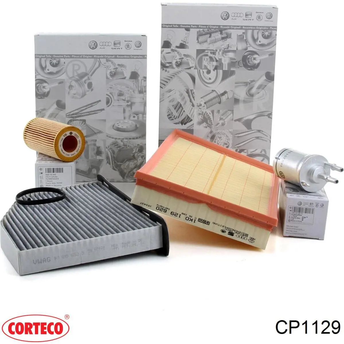 CP1129 Corteco Внутрисалонный фильтр