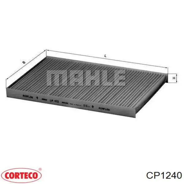 CP1240 Corteco фильтр салона