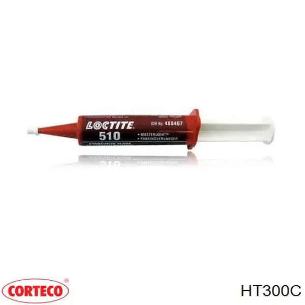 HT300C Corteco Герметик синий, уксусный
