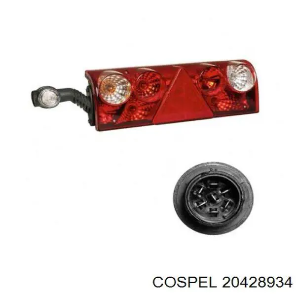 Крыло заднее (TRUCK) TP710114 Tempest