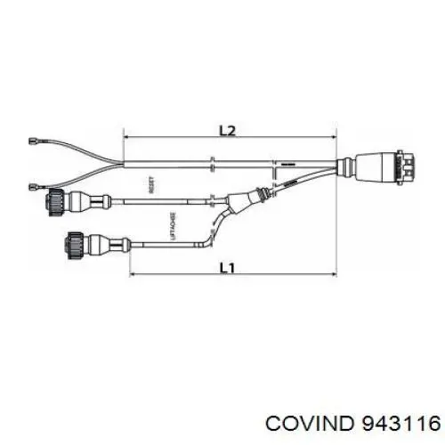 Бампер передний, правая часть MERCP012R Pacol