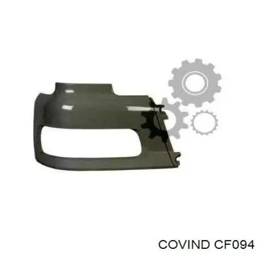 Рамка (облицовка) фары правой Pacol DAFLC001R цена, от 23.16 USD