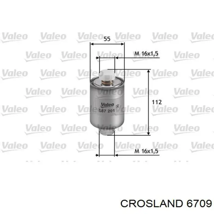 Фільтр паливний 6709 Crosland