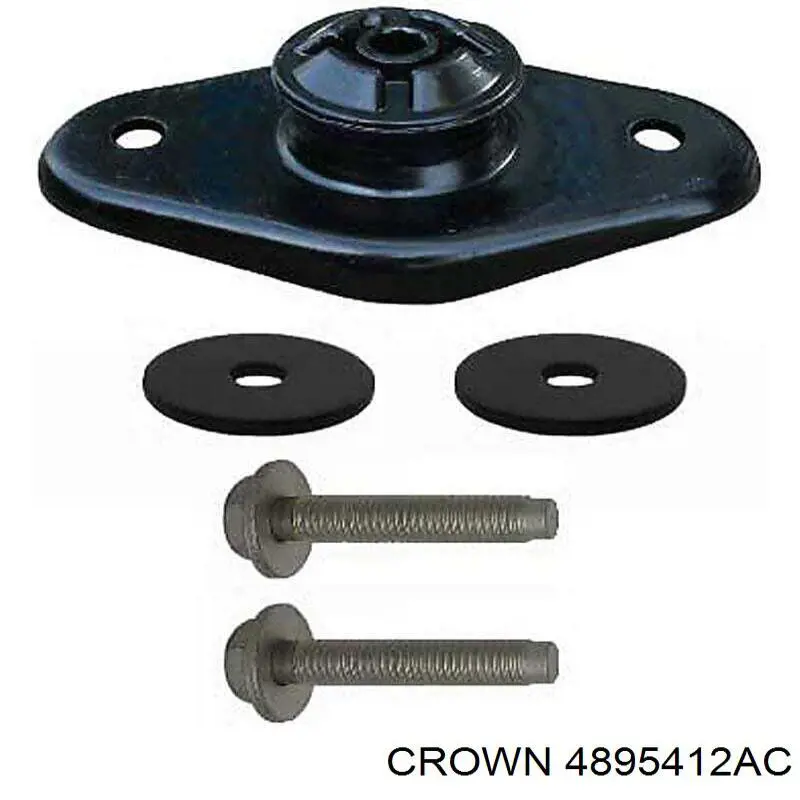 Опора стойки амортизатора переднего Crown 4895412AC цена, от 15.89 USD