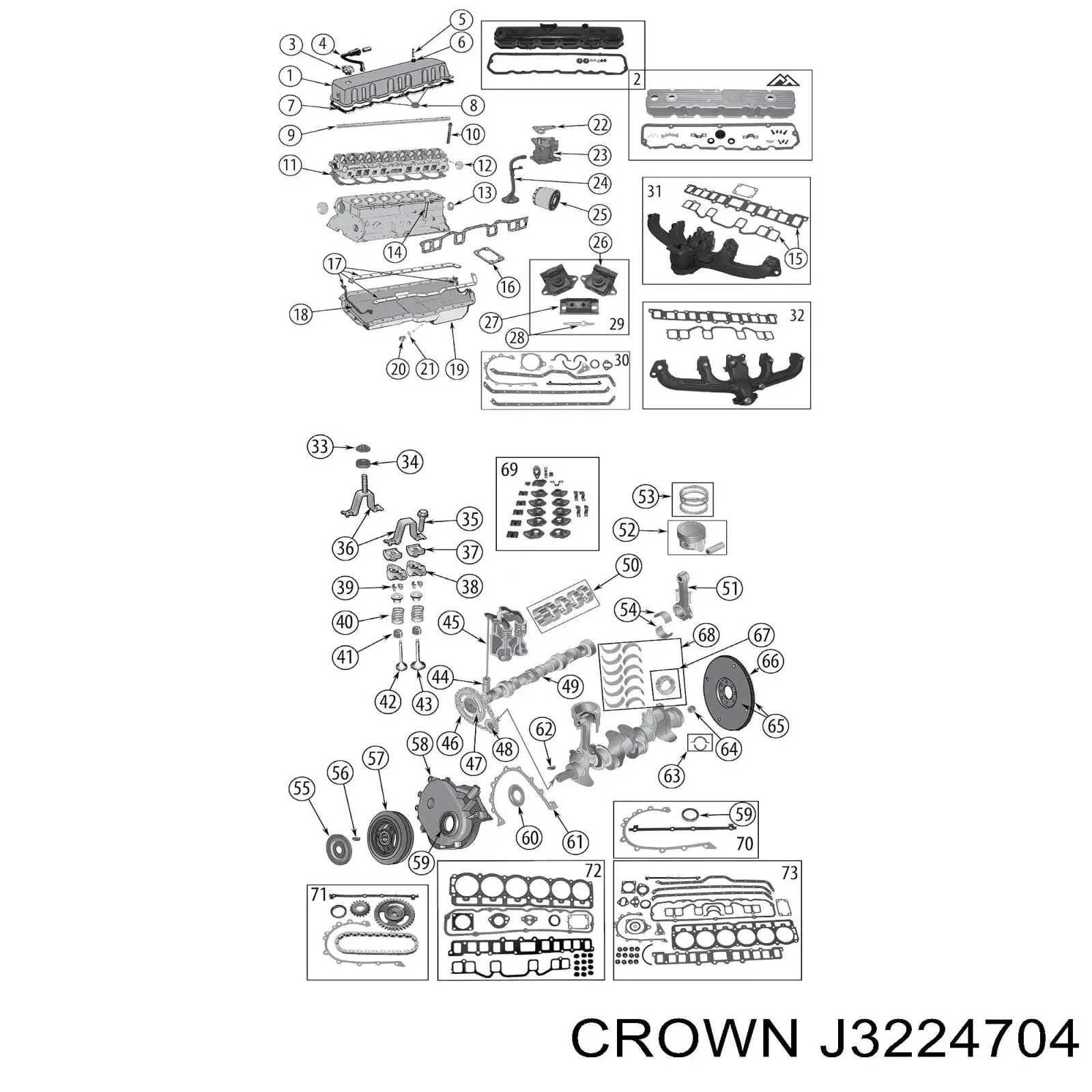 J3224704 Crown 