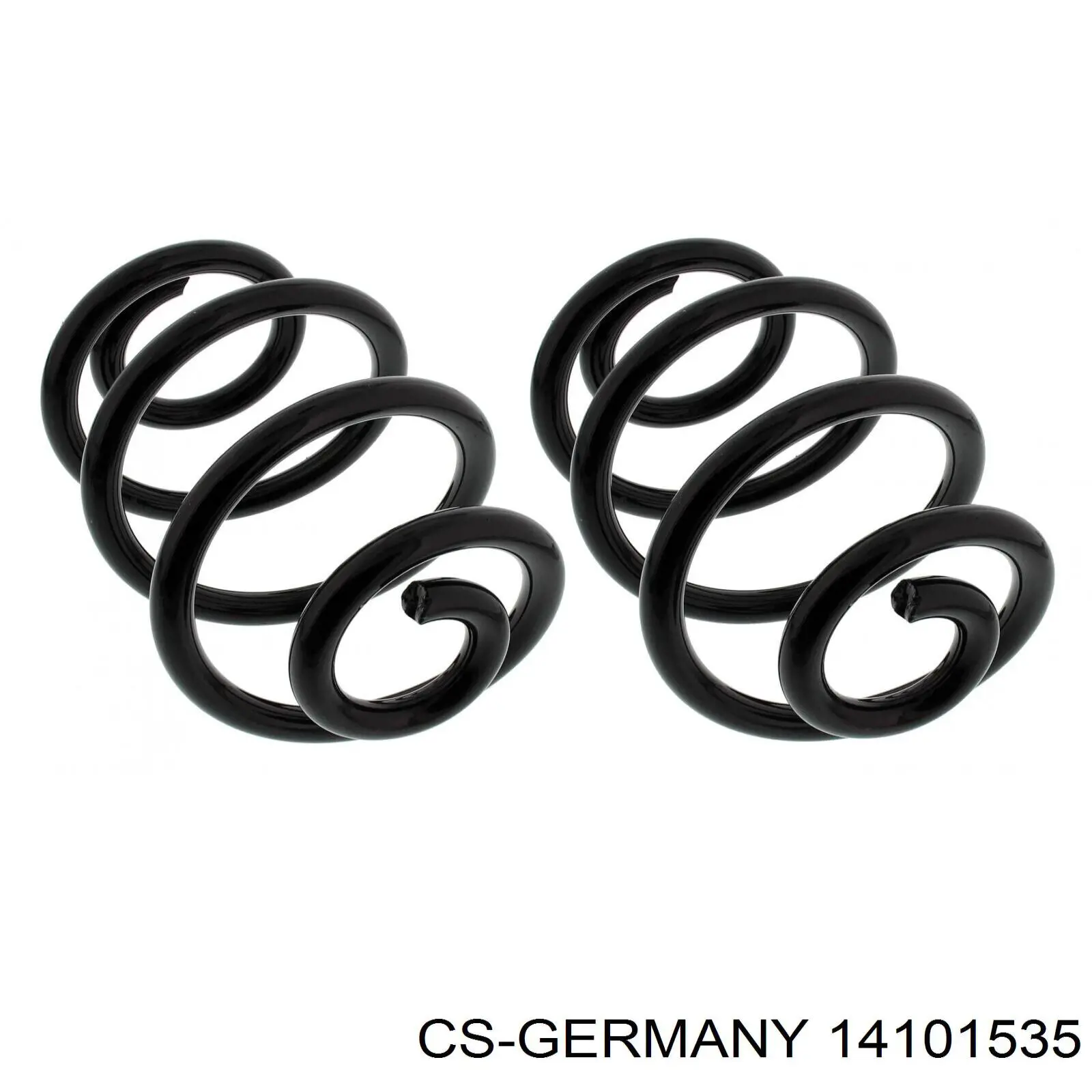 Пружина задняя CS Germany 14101535