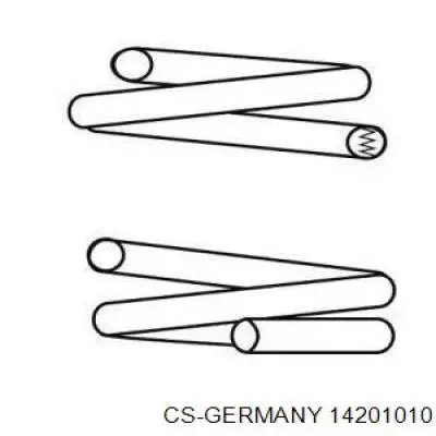 Задняя пружина 14201010 CS Germany