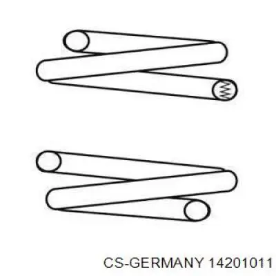 Задняя пружина 14201011 CS Germany