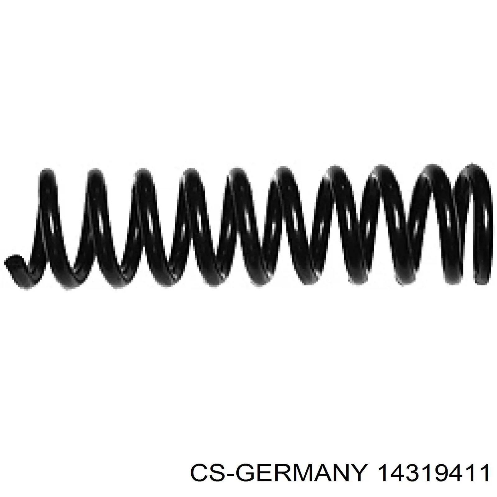 Пружина амортизатора CS Germany 14319411 цена, от 24.22 USD