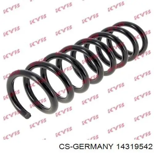 Купить 14319542 CS Germany Винтовая пружина подвеска