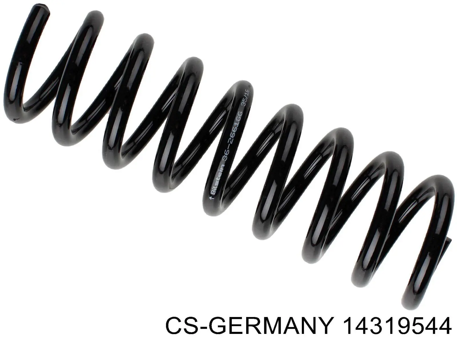 Пружина амортизатора передняя CS Germany 14319544 цена, от 34.25 USD