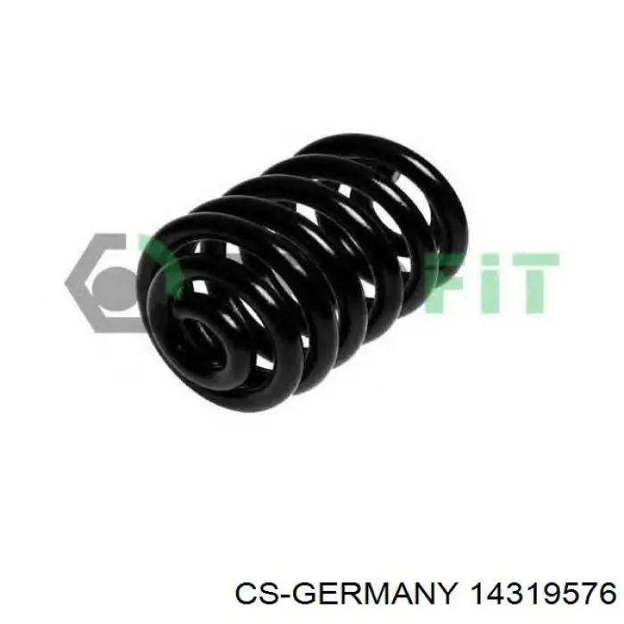 Пружина задняя CS Germany 14319576