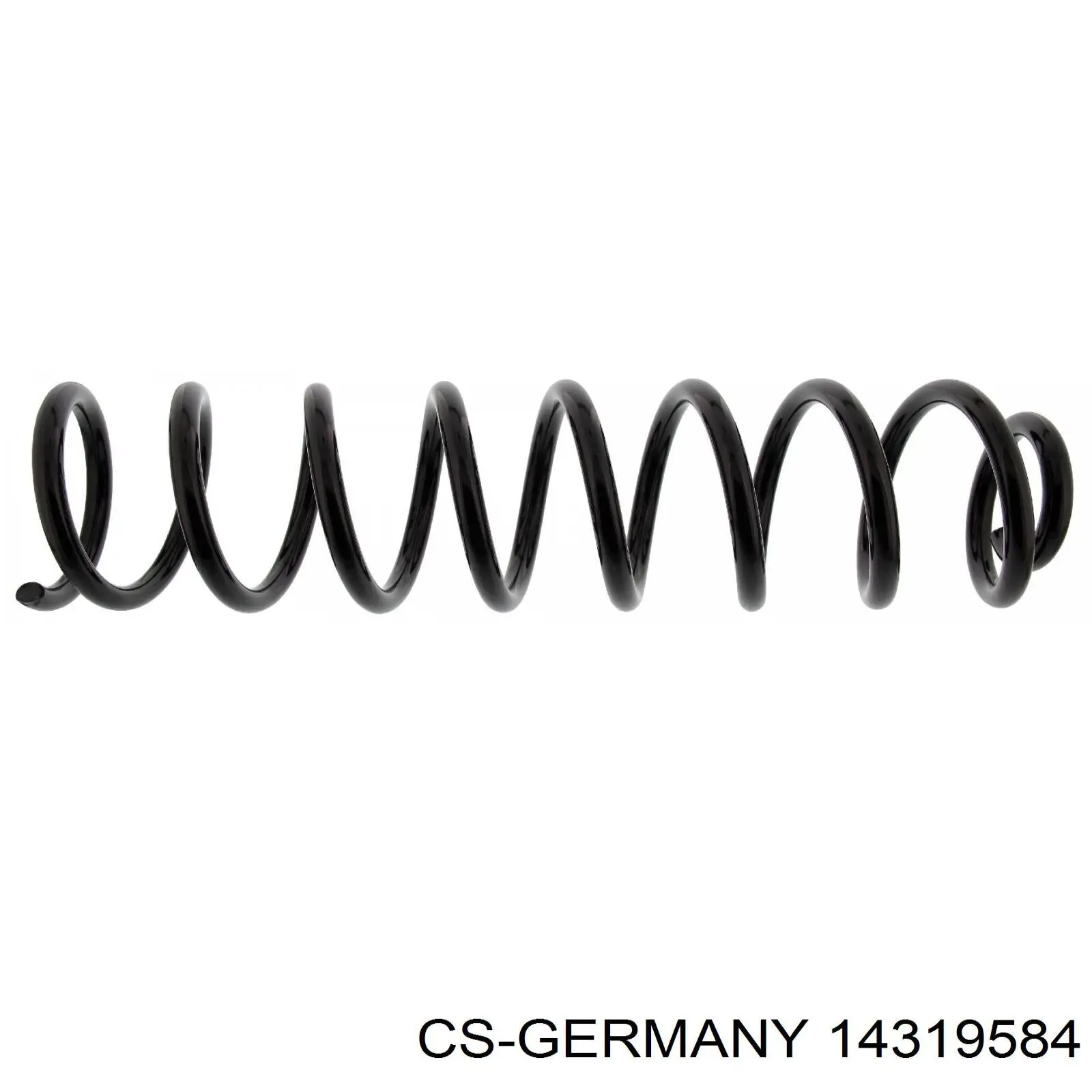 Пружина амортизатора передняя CS Germany 14319584 цена, от 32.18 USD