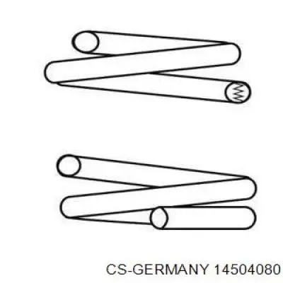 Передняя пружина 14504080 CS Germany