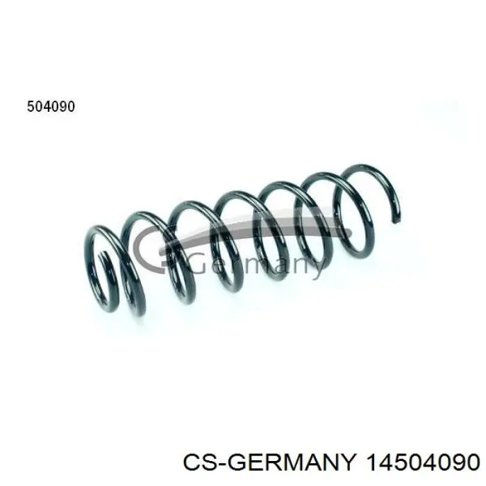 Купить 14504090 CS Germany Винтовая пружина подвеска