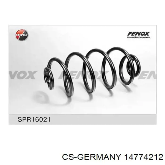 Пружина амортизатора CS Germany 14774212 цена, от 32.08 USD