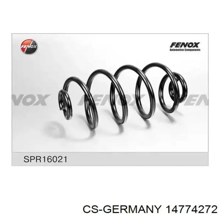 Пружина амортизатора CS Germany 14774272 цена, от 19.23 USD