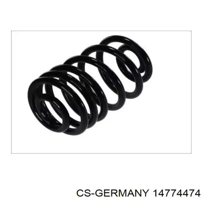 Пружина задняя CS Germany 14774474
