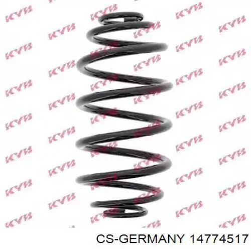 14774517 CS Germany Пружина подвески задняя
