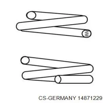 Передняя пружина 14871229 CS Germany