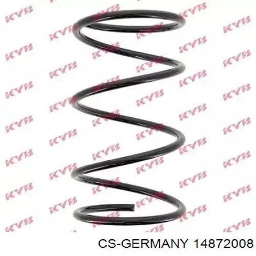 Купить 14872008 CS Germany Винтовая пружина подвеска