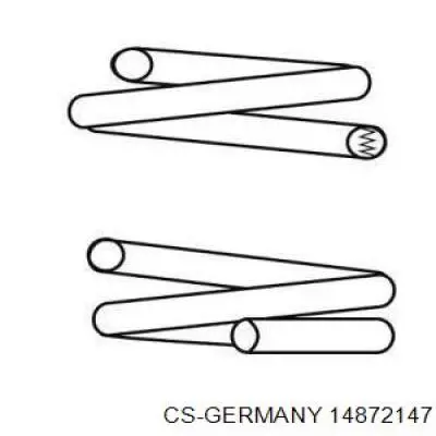 Передняя пружина 14872147 CS Germany