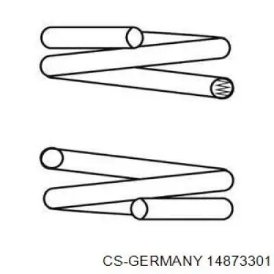 Передняя пружина 14873301 CS Germany