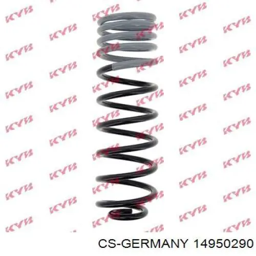 14950290 CS Germany Пружина подвески задняя