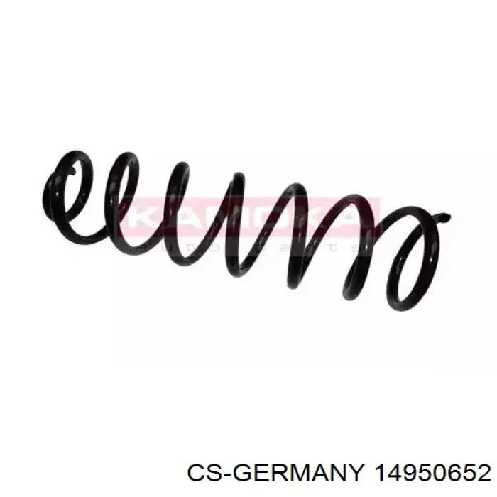 Пружина задняя CS Germany 14950652